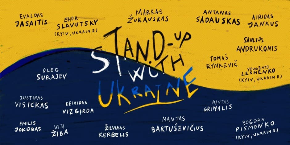 STAND-UP WITH UKRAINE | PARAMOS VAKARAS