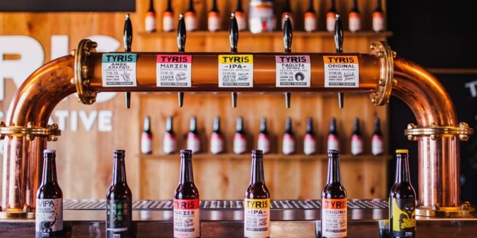 Cata de cerveza Tyris