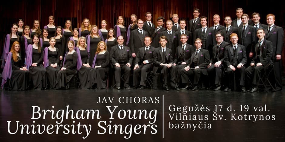Chorų "Brigham Young University Singers" (JAV) ir "Sonoros" (Vilnius) koncertas