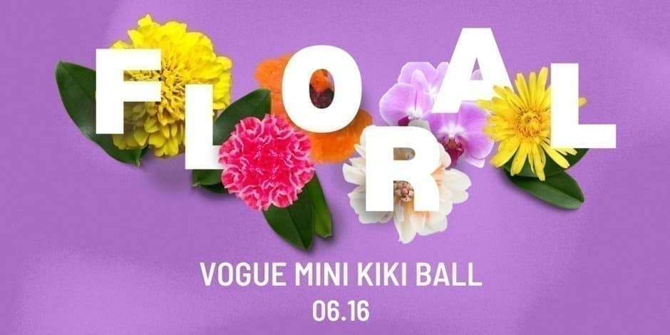 Floral | Vogue Mini Kiki Ball