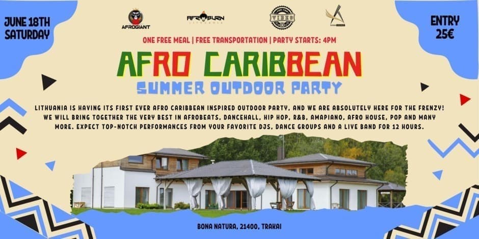 Afro Caribbean Summer Party
