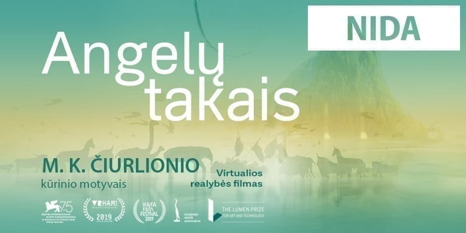 NIDA | The virtual reality film Trail of Angels, based on the works by Čiurlionis