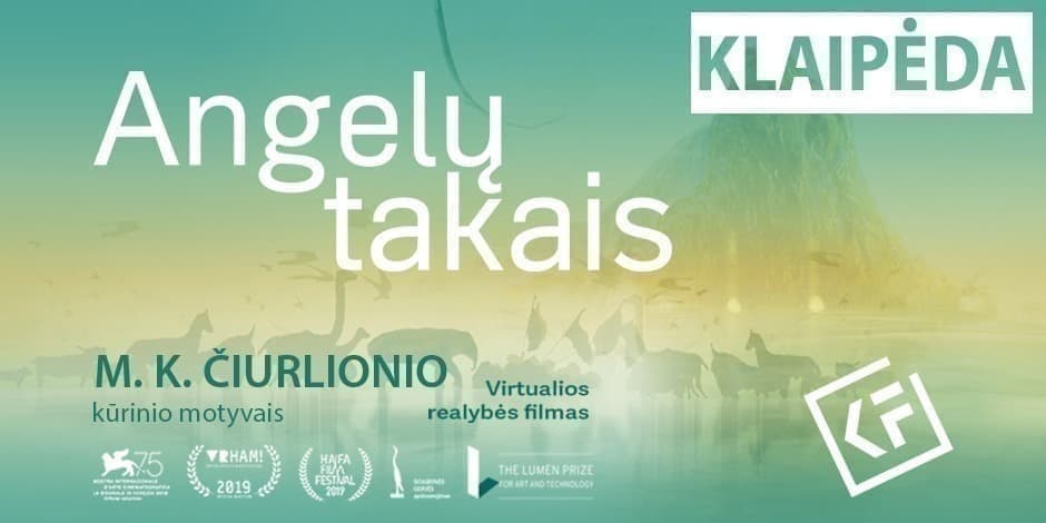 Klaipėda | The virtual reality film Trail of Angels, based on the works by Čiurlionis