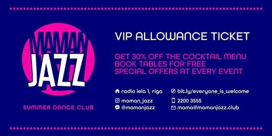 free VIP Allowance Ticket