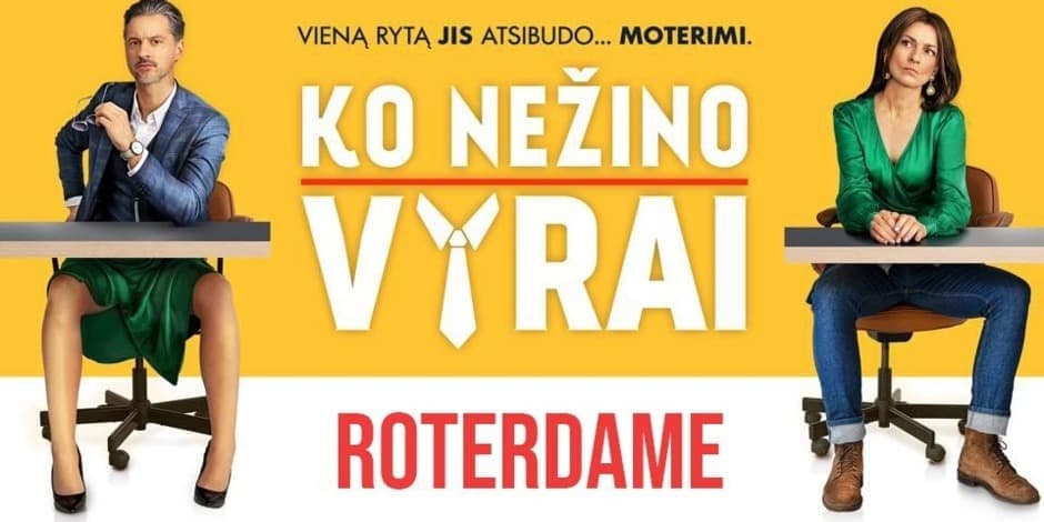 Filmo "Ko nežino vyrai" premjera Roterdame