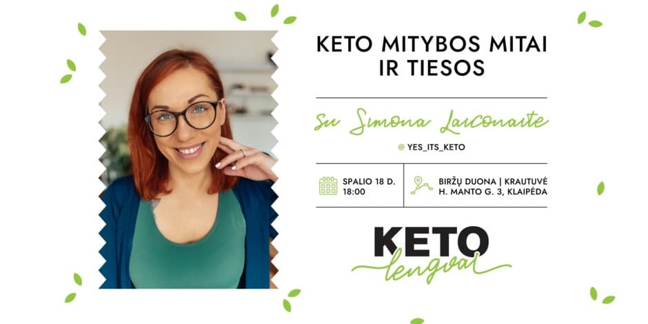 Keto mitybos mitai ir tiesos