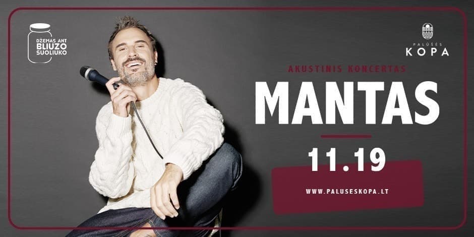 Džemas ant bliuzo suoliuko: MANTAS