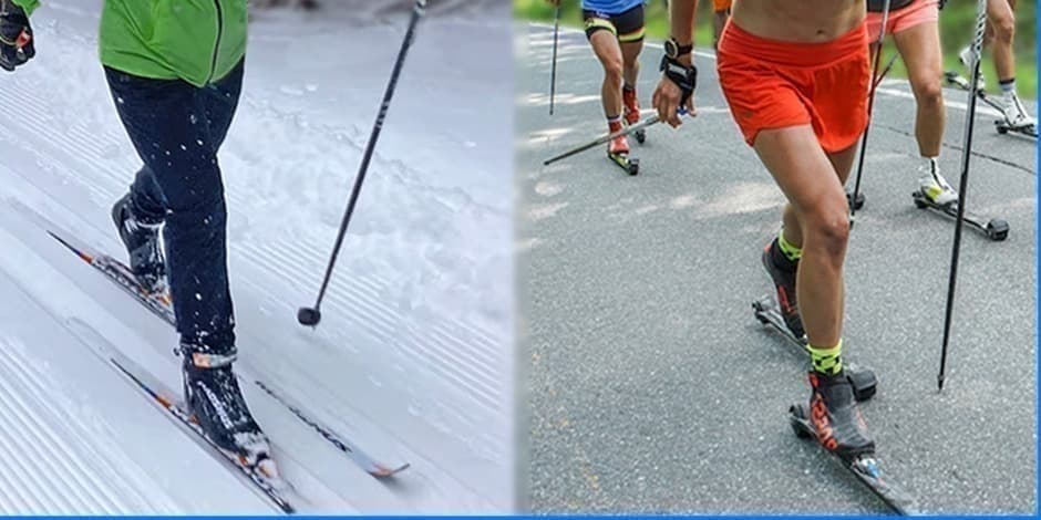 Cross-country ski group trainings in Vilnius for beginners and amateurs