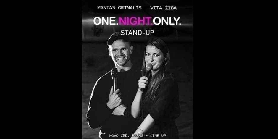 ONE. NIGHT. ONLY. Stand-up