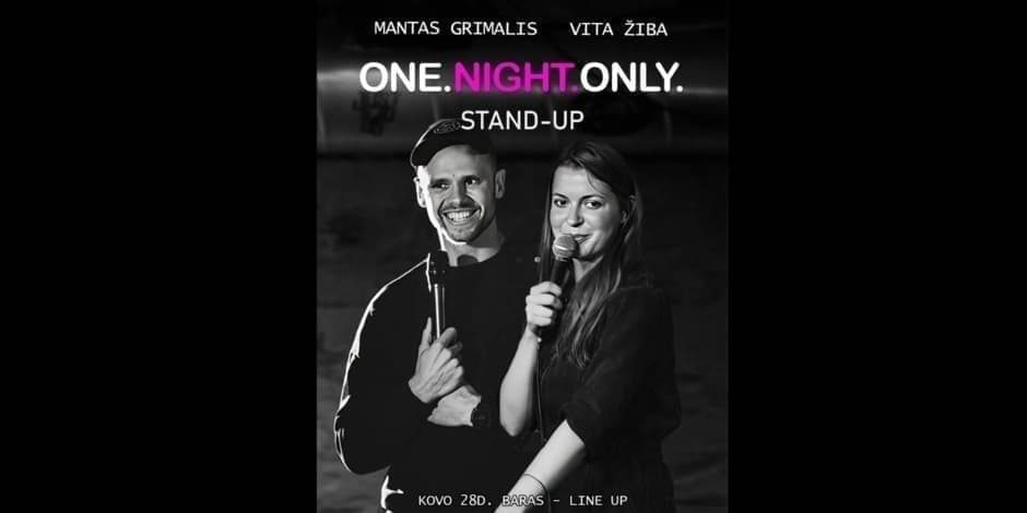 ONE. NIGHT. ONLY. Stand-up V2