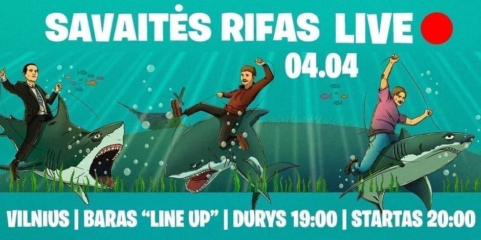 Savaitės Rifas LIVE - K2 Comedy