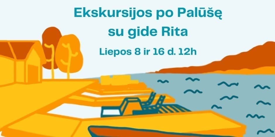 Po Palūšę su gide Rita