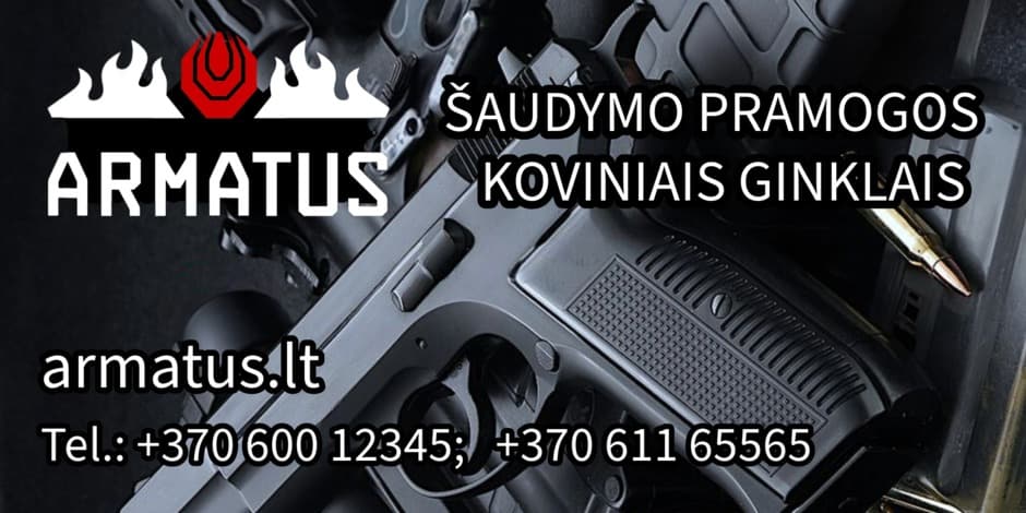 Šaudymo pramoga tikrais ginklais