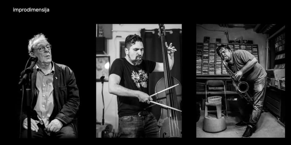 Phil Minton solo/Tom Blancarte, Liudas Mockūnas, Phil Minton trio (UK,U.S.,LT)