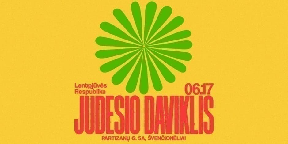 JUDESIO DAVIKLIS - dienos festivalis