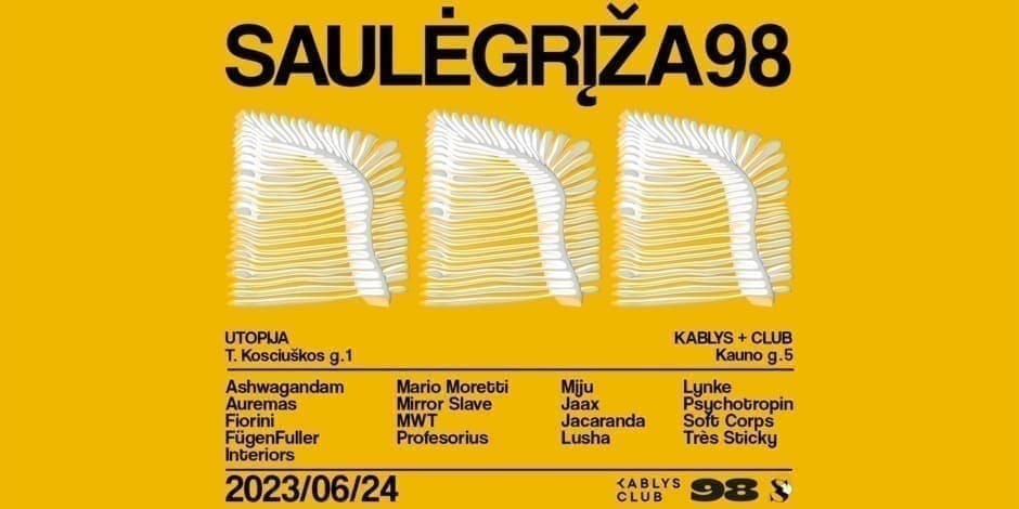 SAULĖGRĮŽA 98