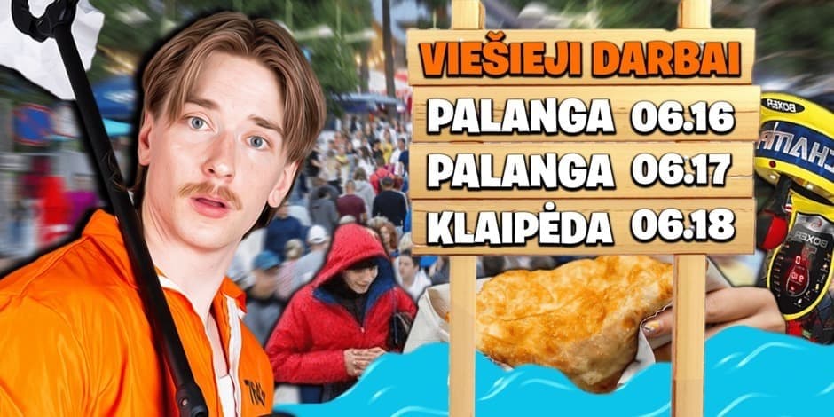 Emilis Jokūbas STAND-UP: VIEŠIEJI DARBAI [Palanga]