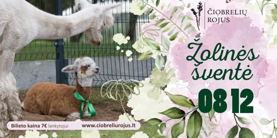Žolinės šventė alpakų ūkyje
