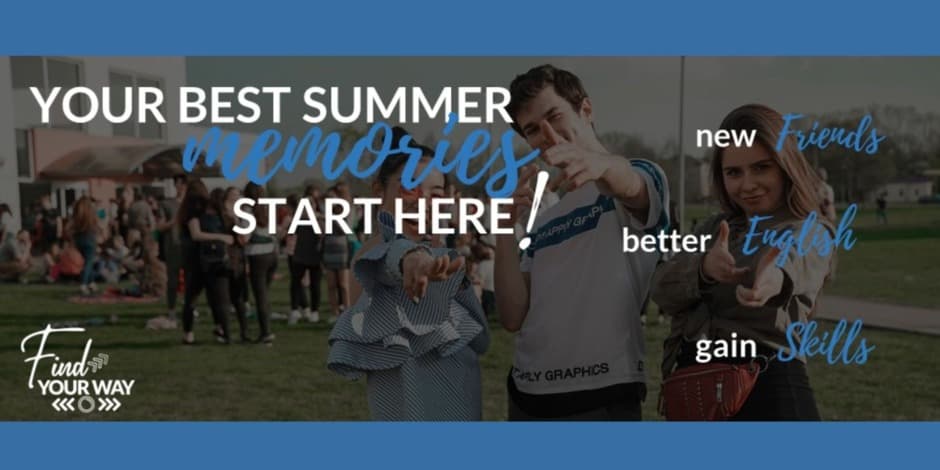 "Find Your Way" dienos stovykla 10-13 metų vaikams Vilniuje!