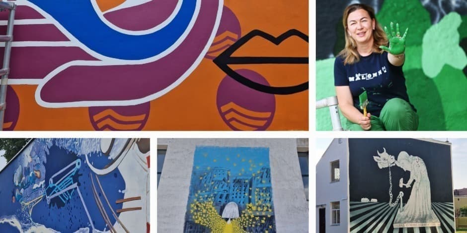 Ekskursija "Nauji gatvės meno kūriniai ir spalvingos jų istorijos"