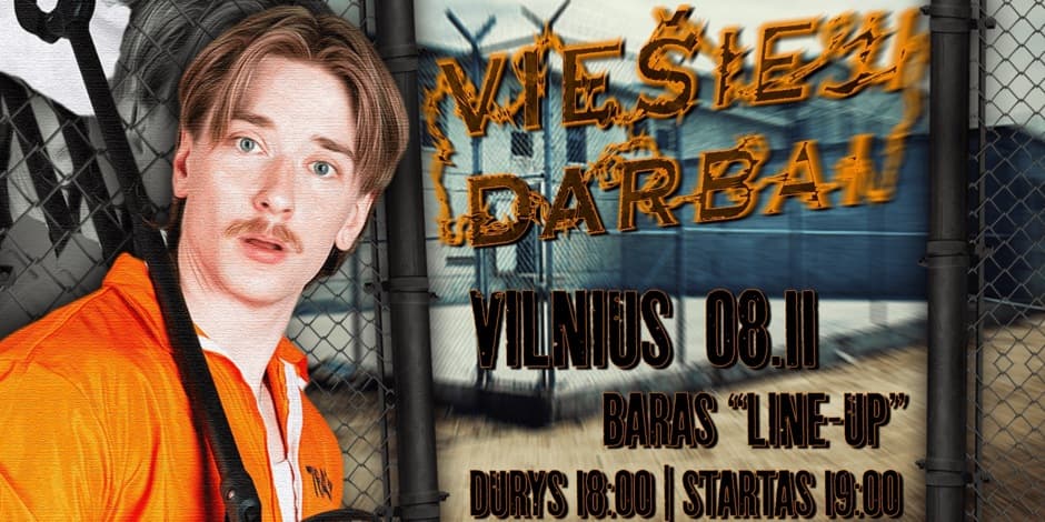 Emilis Jokūbas STAND-UP: VIEŠIEJI DARBAI [Vilnius]