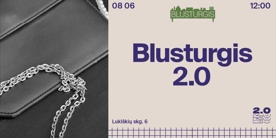 Lukiškių kalėjimas 2.0: BLUSTURGIS 2.0 | dalyvio bilietas