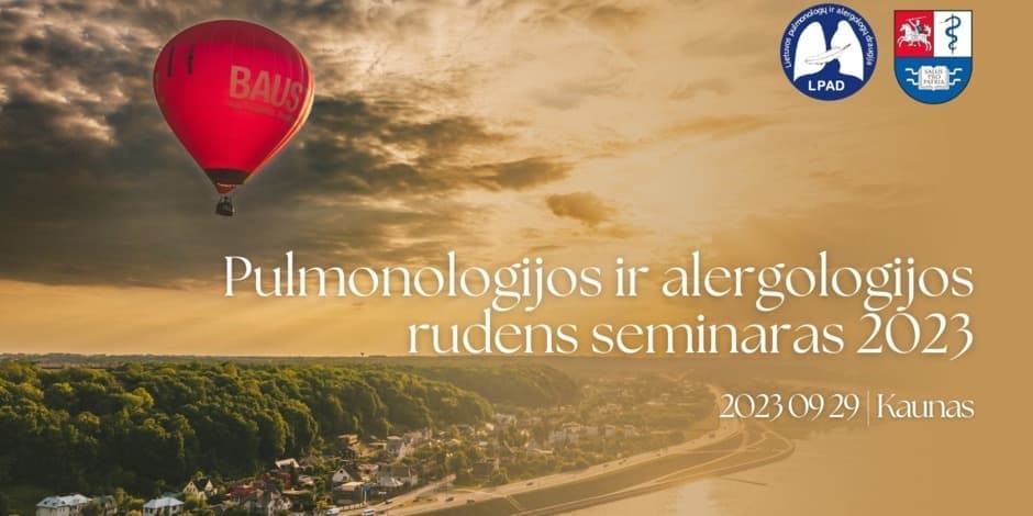 Pulmonologijos ir alergologijos rudens seminaras 2023