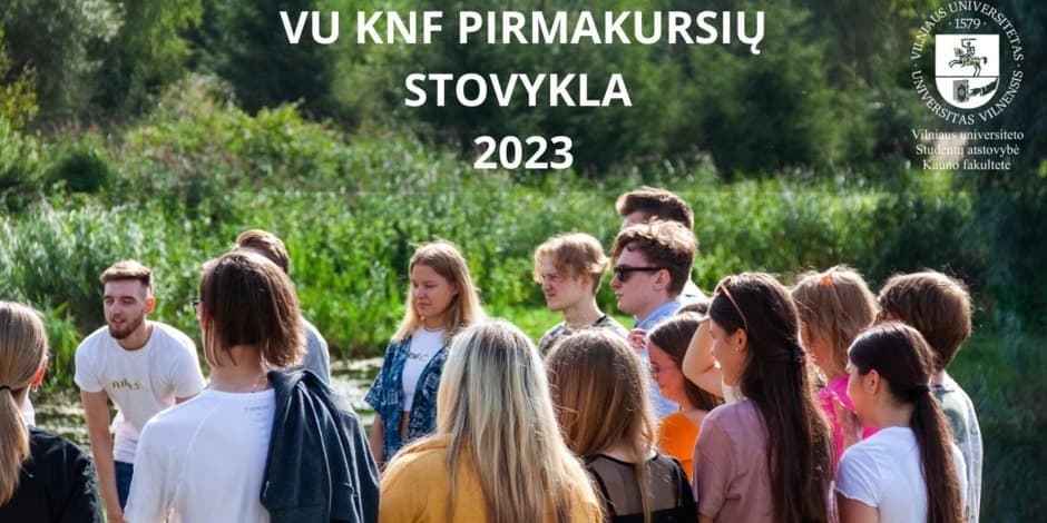VU KnF Pirmakursių stovykla