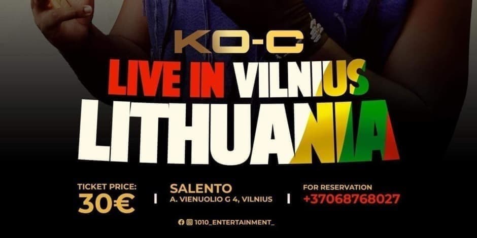 KO-C Live in Vilnius Lithuania