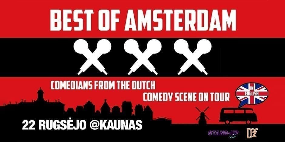 Best of Amsterdam - Stand-up Comedy in English – KAUNAS