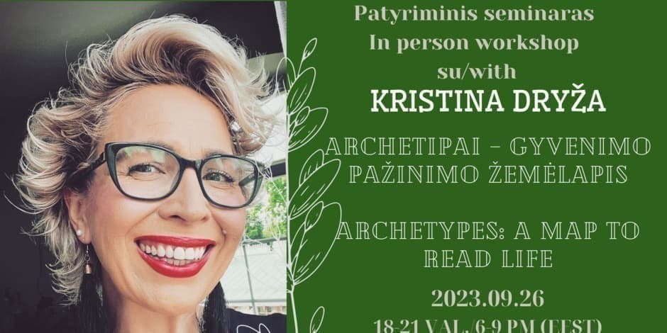 Patyriminis seminaras/In person workshop