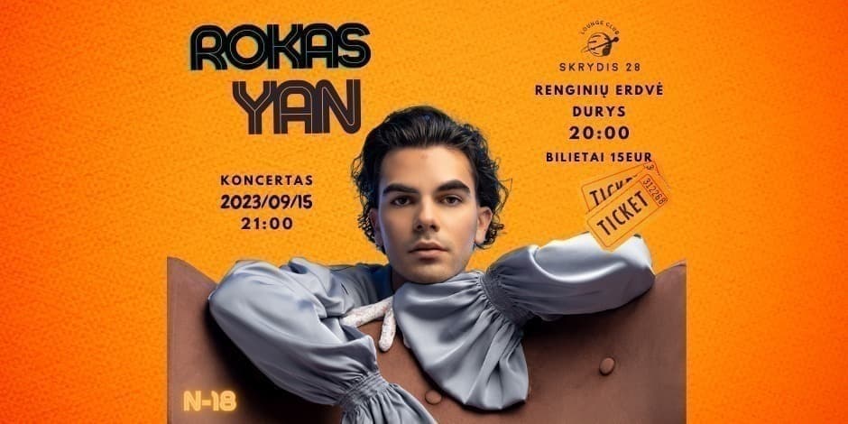 Rokas Yan / koncertas / Skrydis 28