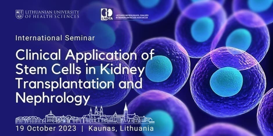 Clinical Application of Stem Cells in Kidney Transplantation and Nephrology