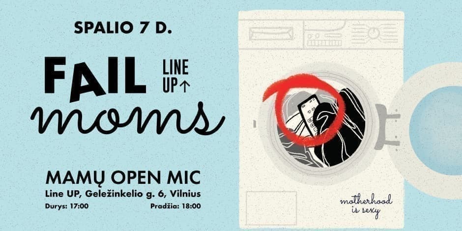 FAIL MOMS: open mic vakaras