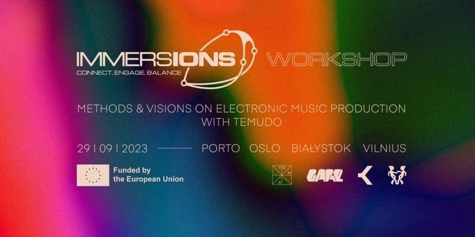 IMMERSIONS: Electronic Music Production Workshop with Temudo