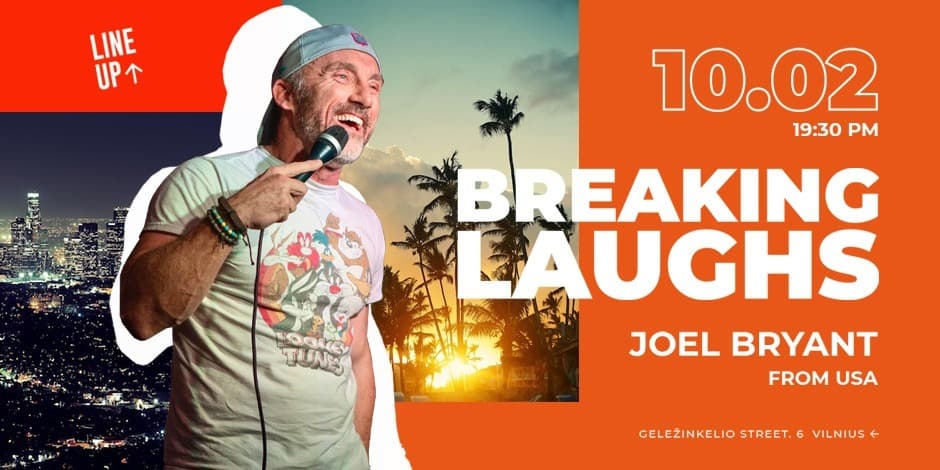 Breaking Laughs | Stand Up Comedy in English | 10.02