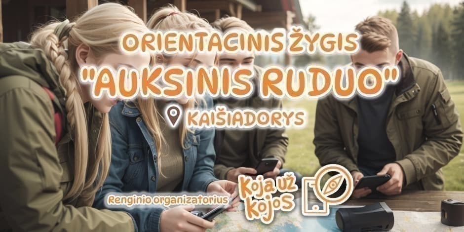 Orientacinis Žygis "AUKSINIS RUDUO"