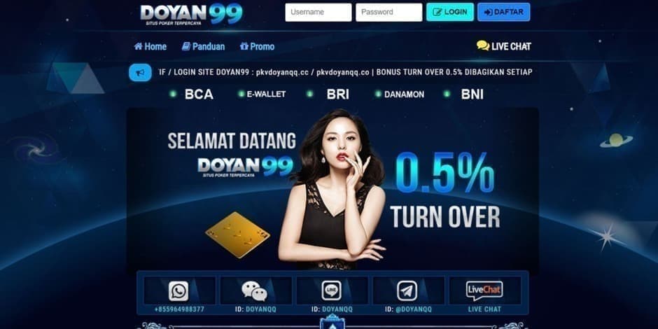 Doyanqq Situs PKV Games Agen Pkv qq DOminoqq Online