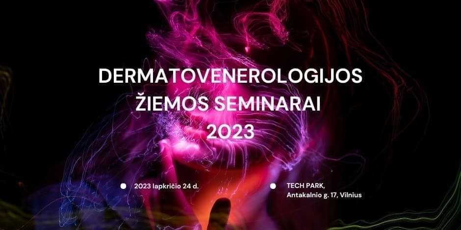 Dermatovenerologijos žiemos seminarai 2023