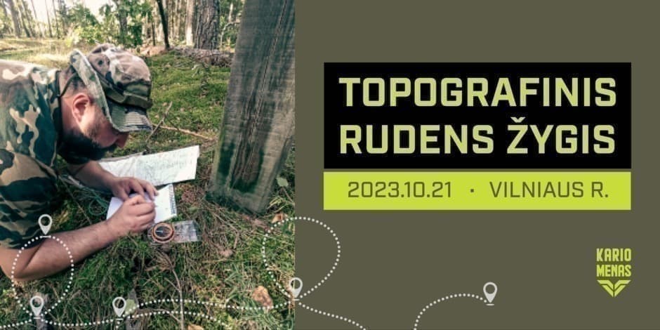 TOPOGRAFINIS RUDENS ŽYGIS | KARIO MENAS | Spalis 2023