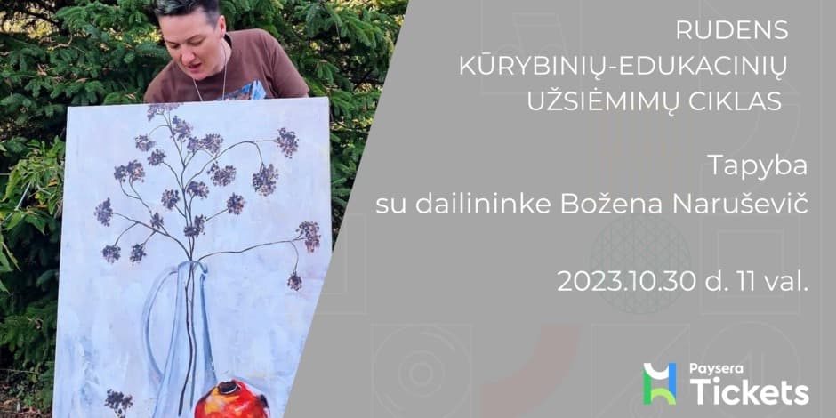 Tapyba su dailininke Božena Naruševič