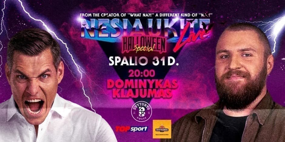 Nesiaukite live - Dominykas Klajumas