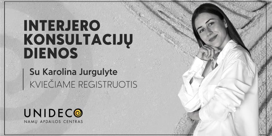 Interjero konsultacijos su dizainere Karolina Jurgulyte