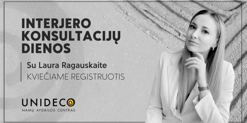 Interjero konsultacijos su dizainere Laura Ragauskaite