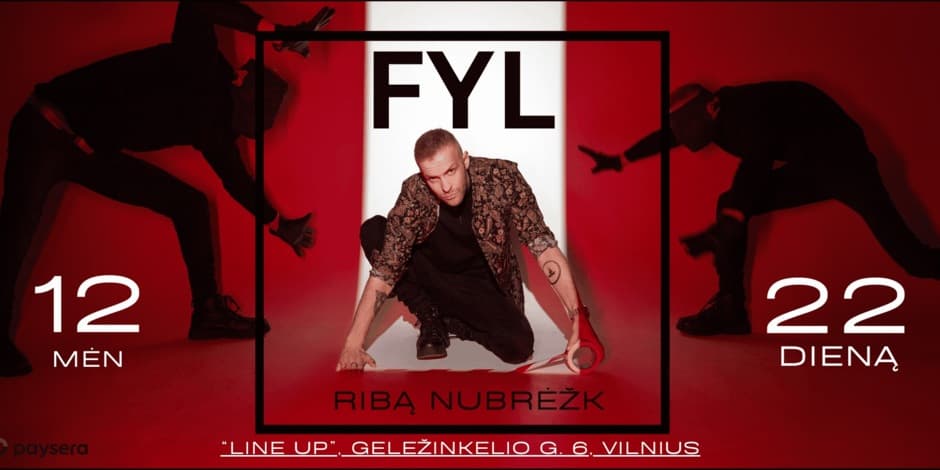 FYL: RIBĄ NUBRĖŽK | Debiutinio Albumo Pristatymo Koncertas | Pirmasis Solinis Koncertas