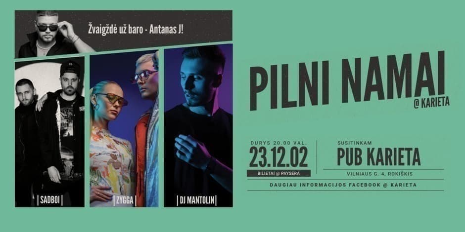 Pilni namai @ Karieta