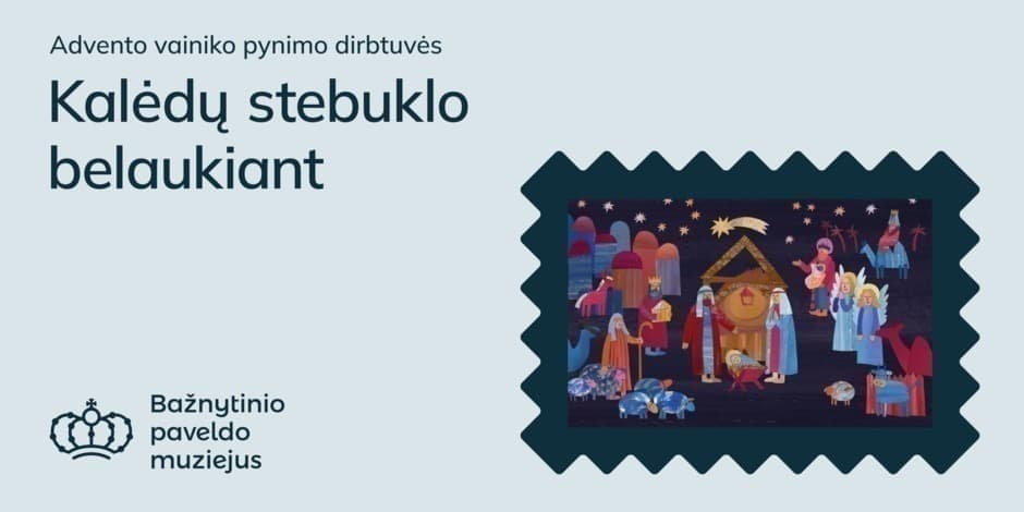 Advento vainiko pynimo dirbtuvės „Kalėdų stebuklo belaukiant“