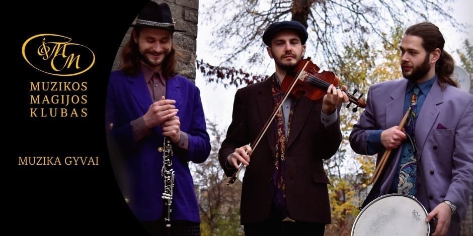 Rakija Klezmer Trio - MUZIKA GYVAI