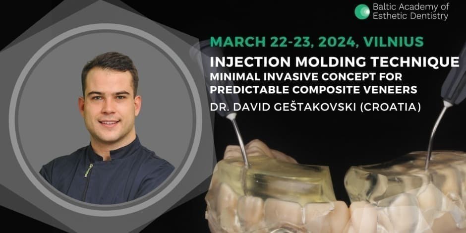 Injection molding technique: minimal invasive concept for predictable composite veneers. Dr. David Gestakovski