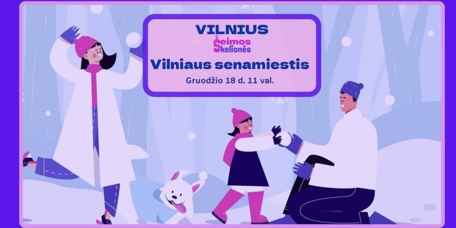 Kalėdinė ekskursija mamoms: Vilniaus senamiestis